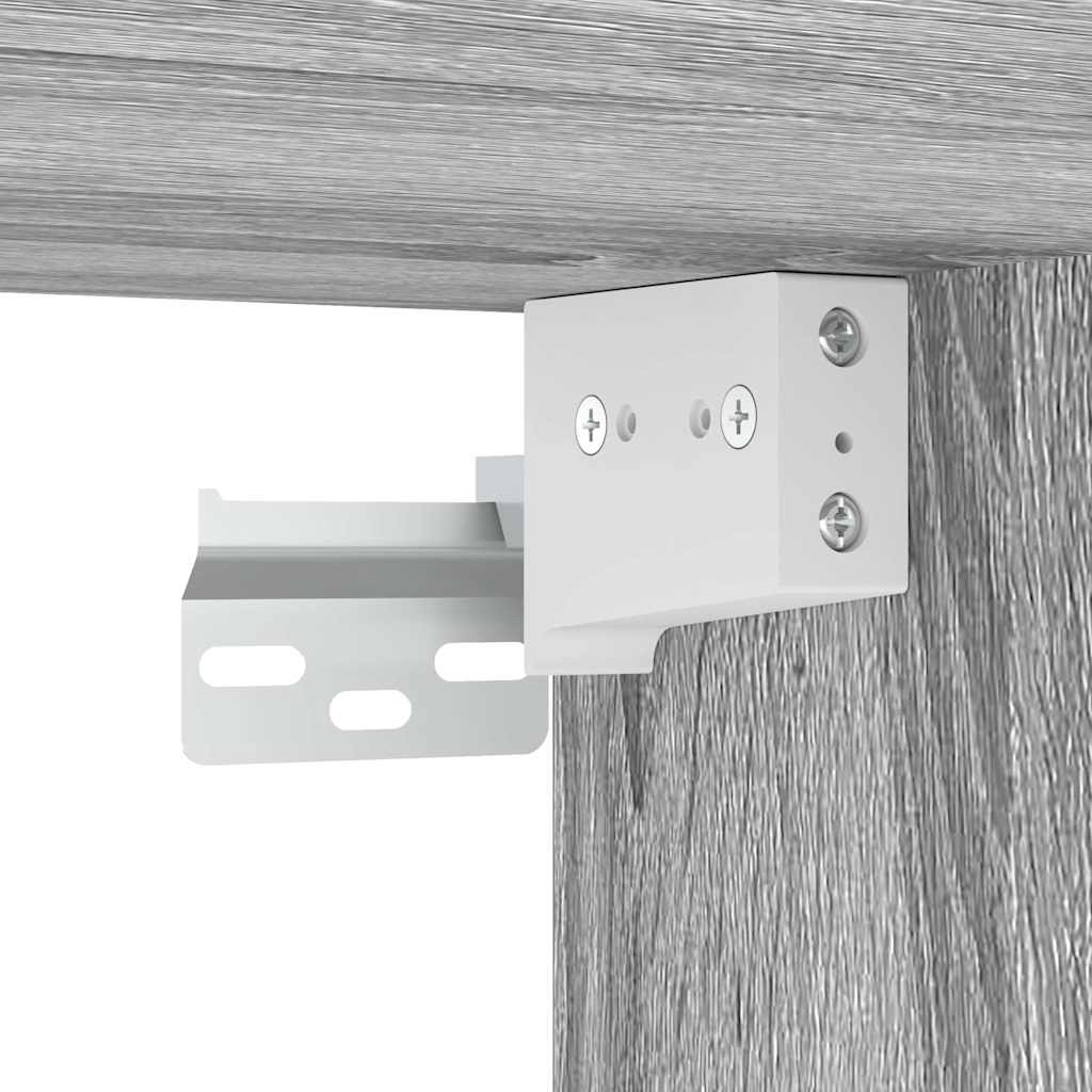 Garage Cabinets 2 pcs Grey Sonoma Engineered Wood