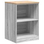 Garage Cabinets 2 pcs Grey Sonoma Engineered Wood