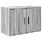 Garage Cabinets 2 pcs Grey Sonoma Engineered Wood