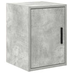Garage Cabinets 2 pcs Concrete Grey Engineered Wood