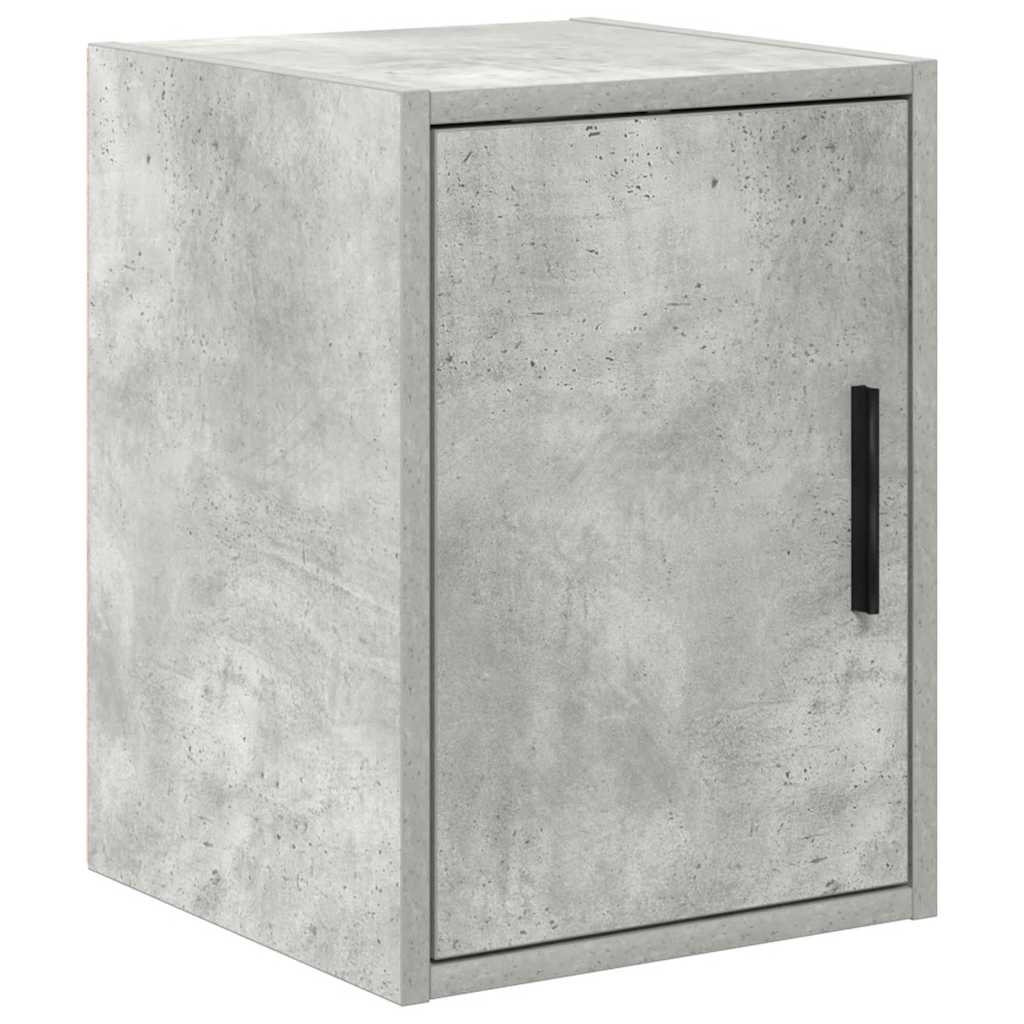 Garage Cabinets 2 pcs Concrete Grey Engineered Wood