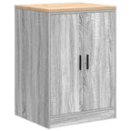 Garage Cabinets 2 pcs Grey Sonoma Engineered Wood