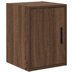 Garage Cabinets 2 pcs Brown Oak Engineered Wood