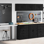 Garage Cabinets 2 Pcs Engineered Wood