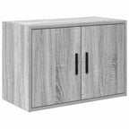 Garage Cabinets 2 pcs Grey Sonoma Engineered Wood