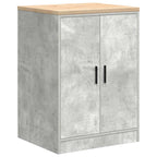 Garage Cabinets 6 pcs Concrete Grey Engineered Wood