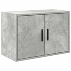 Garage Cabinets 6 pcs Concrete Grey Engineered Wood