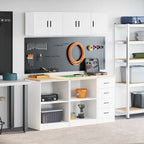 Garage Cabinets 6 Pcs Artisan Oak Engineered Wood