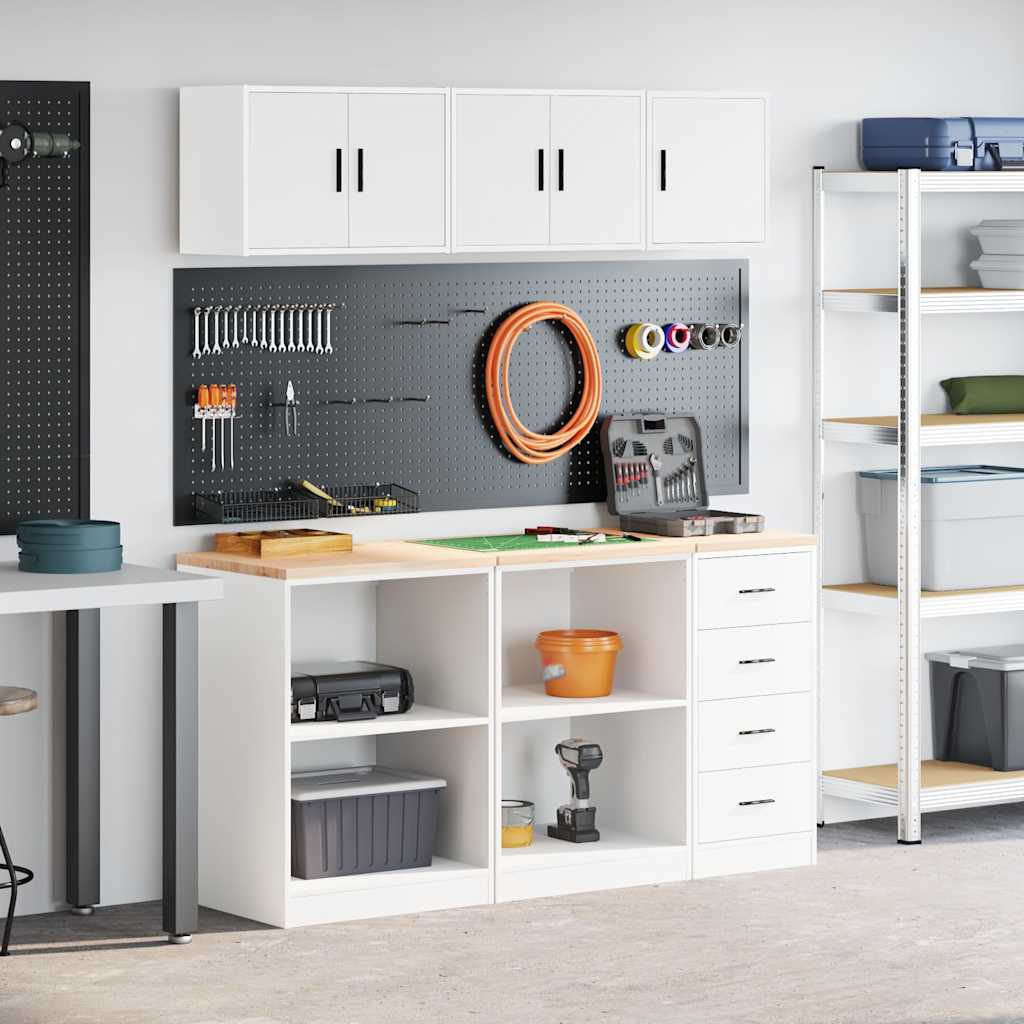 Garage Cabinets 6 Pcs Artisan Oak Engineered Wood