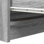 Sideboard Grey Sonoma 80x35x99 cm Engineered Wood