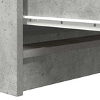 Sideboard Concrete Grey 100x35x99 cm Engineered Wood