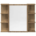 4 Piece Bathroom Furniture Set Artisan Oak Engineered Wood