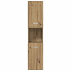 4 Piece Bathroom Furniture Set Artisan Oak Engineered Wood