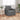 Floor Sofa Bed with Cushion Dark grey 74 x 77 x 81 cm Fabric