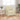 Floor Sofa Bed with Cushion Cream 74 x 77 x 81 cm Fabric