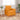 Floor Sofa Bed with Cushion Dark yellow 74 x 77 x 81 cm Fabric
