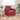 Floor Sofa Bed Wine red 74 x 77 x 81 cm Faux leather