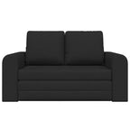 Sofa Bed Black 148 x 71 x 83 cm Fabric