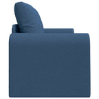 Sofa Bed Blue 148 x 71 x 83 cm Fabric