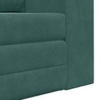 Sofa Bed Dark green 148 x 71 x 83 cm Velvet