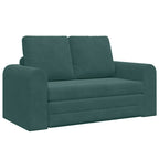 Sofa Bed Dark green 148 x 71 x 83 cm Velvet