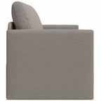 Sofa Bed Taupe 124 x 71 x 78 cm Fabric