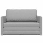 Sofa Bed Cloud grey 124 x 71 x 78 cm Fabric