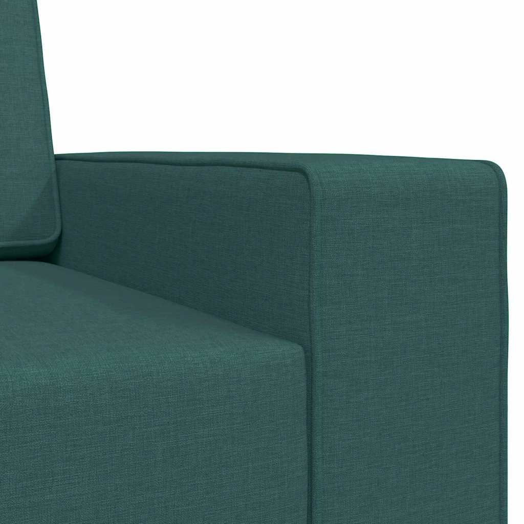 Floor Sofa Bed Dark green 245 x 78 x 77 cm Fabric