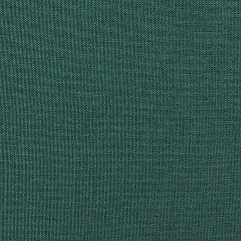 Floor Sofa Bed Dark green 245 x 78 x 77 cm Fabric