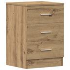 Bedside Cabinet Artisan Oak 38x35x55 cm Engineered Wood