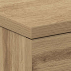Bedside Cabinet Artisan Oak 38x35x55 cm Engineered Wood