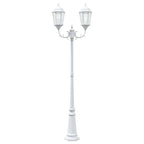 Garden Light White 68 x 20 x 235 cm Aluminium and Glass