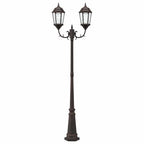 Garden Light Bronze 68 x 20 x 235 cm Aluminium and Glass