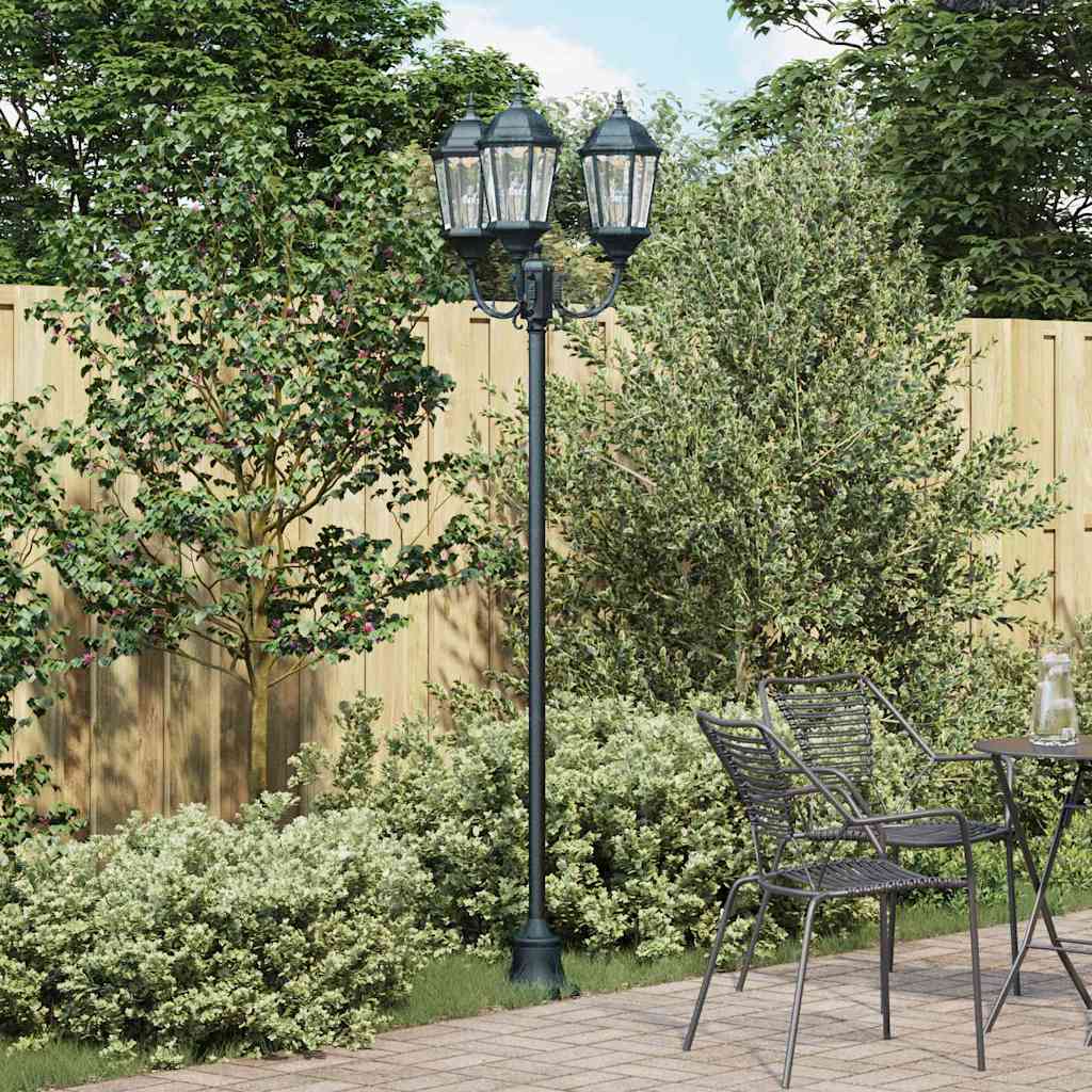 Garden Light Vintage Brushed Green 57 x 49 x 241 cm