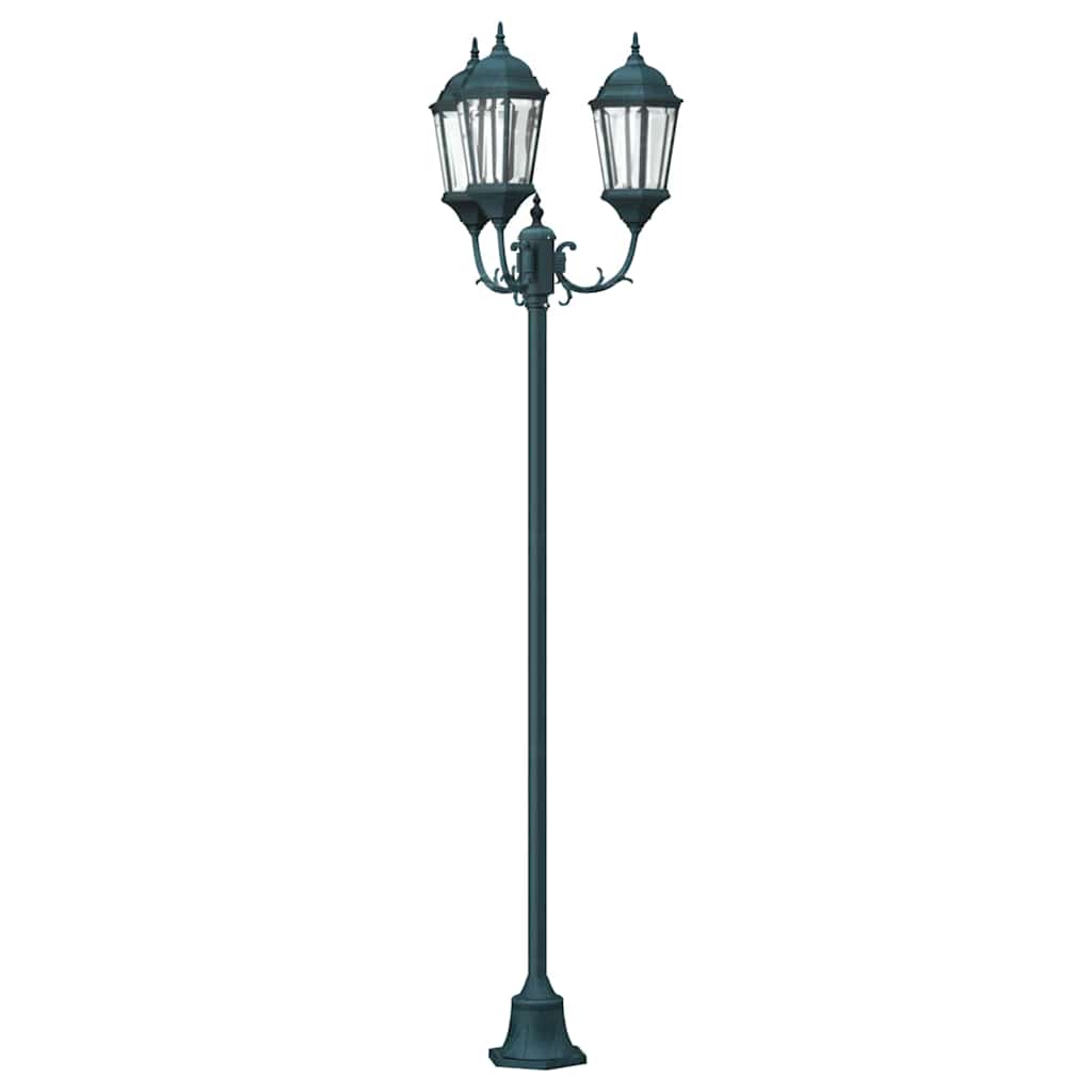 Garden Light Vintage Brushed Green 57 x 49 x 241 cm