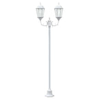 Garden Light White 68 x 20 x 235 cm Aluminium and Glass