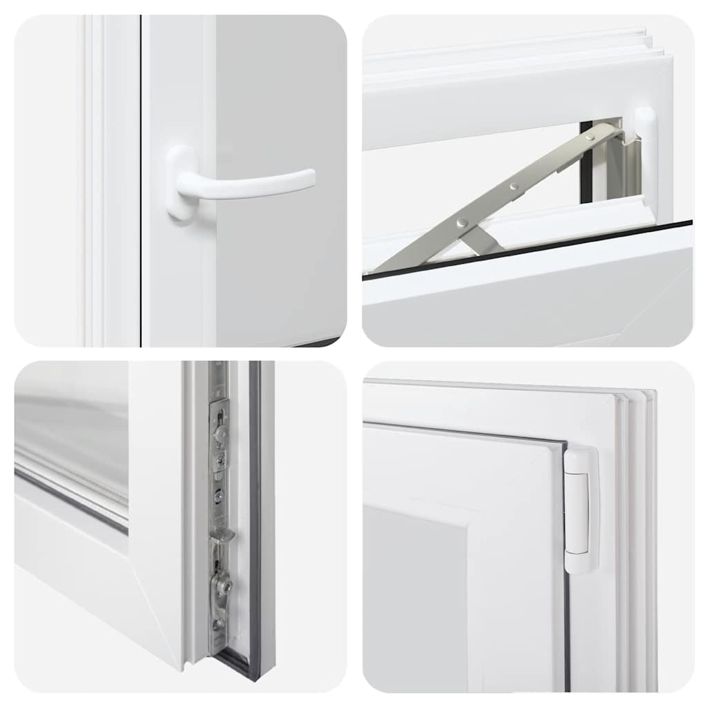 Basement Window "RISOR" 50x75 cm Tilt&Turn DIN Right White