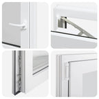 Basement Window RISOR 60x60 cm Tilt&Turn DIN Left White