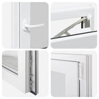 Basement Window "RISOR" 60x100 cm Tilt&Turn DIN Right White