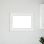 Basement Window "RISOR" 80x50 cm Tilt&Turn DIN Right White