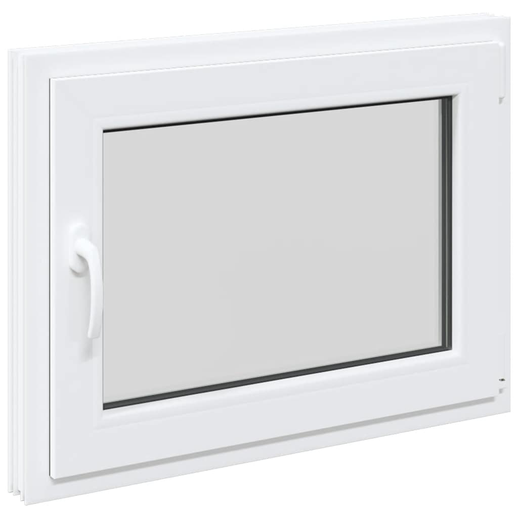 Basement Window "RISOR" 80x50 cm Tilt&Turn DIN Right White