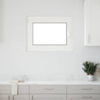 Basement Window "RISOR" 80x50 cm Tilt&Turn DIN Left White