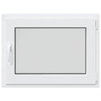 Basement Window RISOR 80x60 cm Tilt&Turn DIN Right White