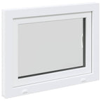 Basement Window RISOR 80x60 cm Tilt&Turn DIN Right White