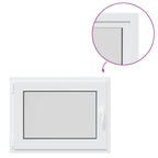 Basement Window RISOR 80x60 cm Tilt&Turn DIN Left White