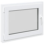Basement Window RISOR 80x60 cm Tilt&Turn DIN Left White