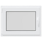 Basement Window RISOR 80x60 cm Tilt&Turn DIN Left White