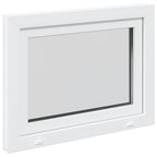 Basement Window RISOR 80x60 cm Tilt&Turn DIN Left White