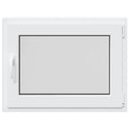 Basement Window "RISOR" 80x70 cm Tilt&Turn DIN Right White