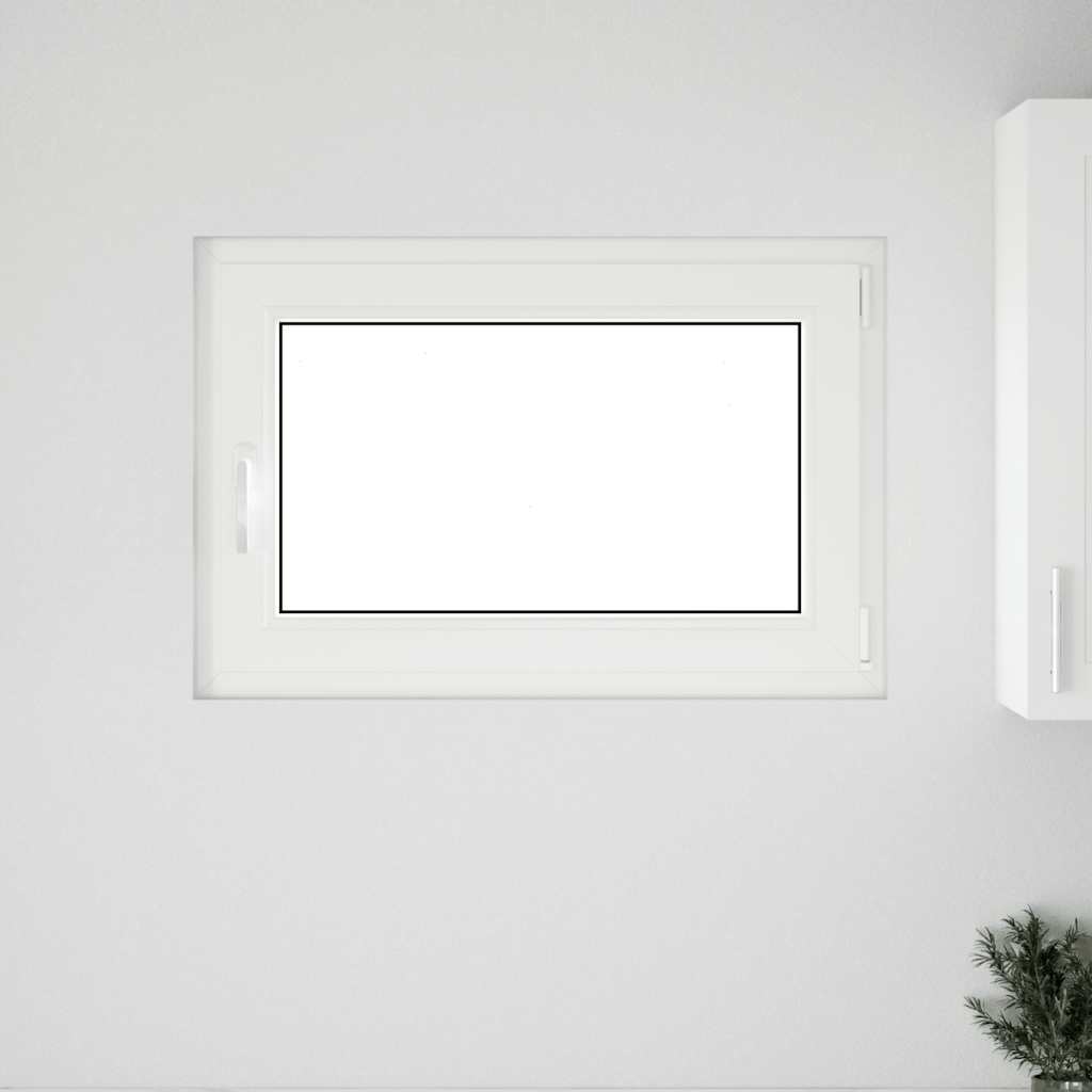 Basement Window "RISOR" 90x50 cm Tilt&Turn DIN Right White